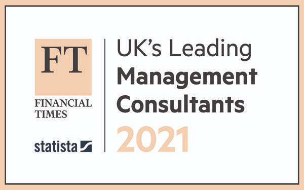 twentyfifty awarded Bronze for sustainability in FT list of top UK management consultancies