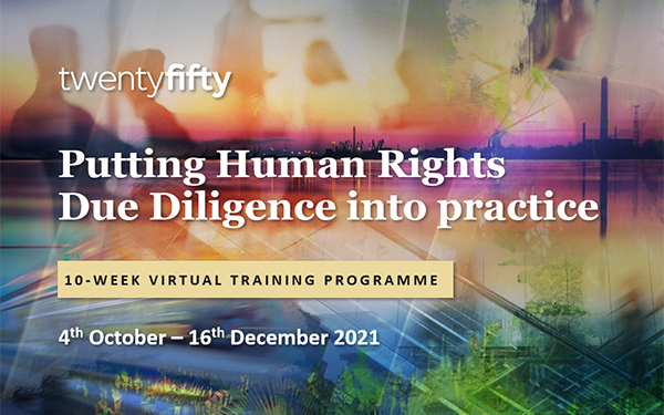 Training: Putting Human Rights Due Diligence into Practice
