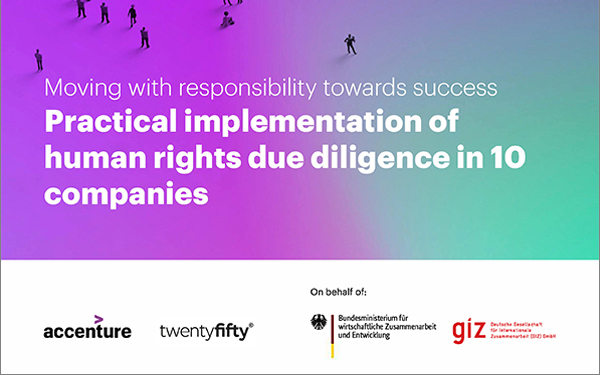 Ten pioneering global companies share top tips for implementing human rights due diligence