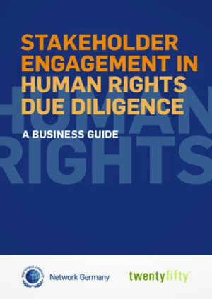 Stakeholder Engagement in Human Rights Due Diligence