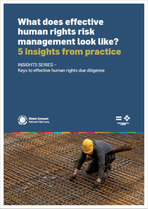 What does effective human rights risk management look like? 5 insights from practice