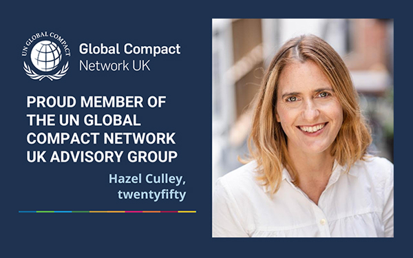 Hazel Culley appointed to the UN Global Compact UK Advisory Group