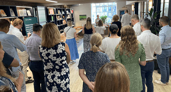 twentyfifty clients and experts gathered at a workshop at the Conduit Club, London, to discuss bringing human rights and climate together for a Just Transition
